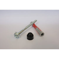 Fischer 10 × 80 expansion plugs with BenchK wall bar screws (12 pcs.) - KM12 (Fischer plugs and screws)